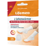 Lifemed patch chauffant pour orteils, 70 x 95 mm, blanc