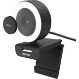 hama usb-webcam mit ringlicht C-800 Pro, qhd 2K, schwarz