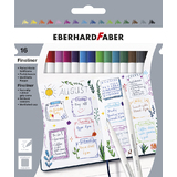 EBERHARD faber Feutre pointe fine, tui en carton de 16