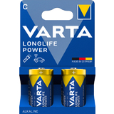 VARTA pile alcaline longlife Power, baby (C), 2 pices