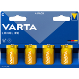 VARTA pile alcaline Longlife, baby (C/LR14), par 4