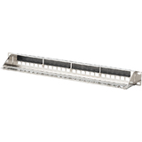 DIGITUS panneau de brassage modulaire, 1 U, 24 ports, argent