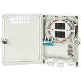 DIGITUS Botier de raccordement FTTH/FTTB, 12x LC/PC, garni