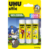 UHU Bton de colle stic SONIC, 3x 8,2 g, blister