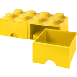 LEGO brique tiroir storage BRICK drawer 8, 2 tiroirs, jaune