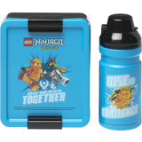 LEGO gourde + Bote  goter lunch SET NINJAGO, bleu/noir