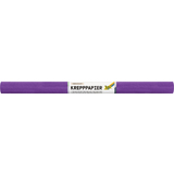 folia rouleau de papier crpon, 500 mm x 2,5 m, violet fonc