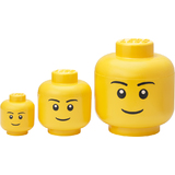 LEGO set de botes en forme de tte storage HEAD BOY