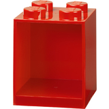 LEGO tagre en forme de brique brick SHELF 4, rouge