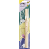 folia baguette de lanterne + 1 lampe LED
