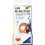 folia gyrophare LED, incl. piles