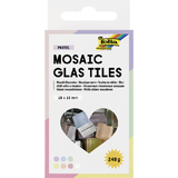 folia carreau de verre pour mosaque PASTEL, 10 x 10 mm