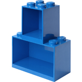 LEGO set d'tagres en forme de brique brick SHELF, bleu
