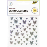 folia pierre dcorative hearts PASTEL, autocollant