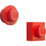 LEGO set d'aimants, 2 pices, rouge