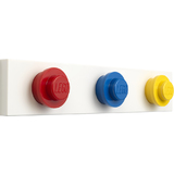 LEGO portemanteau mural wall HANGER RACK, rouge/bleu/jaune
