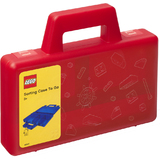 LEGO mallette de tri SORTING case TO GO, rouge translucide
