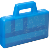 LEGO mallette de tri SORTING case TO GO, bleu translucide