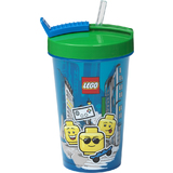 LEGO gobelet avec paille ICONIC BOY, 0,5 litre