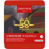 CARAN D'ACHE pastel  la cire neocolor II aquarelle "Dark"