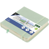 kangaro carnet de croquis, 160 pages, 120x120 mm, menthe