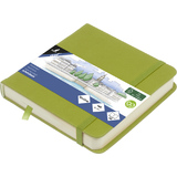 kangaro carnet de croquis, 160 pages, 120x120 mm, lime green