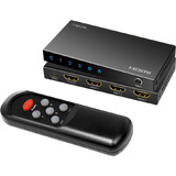 LogiLink commutateur HDMI 4K/60Hz, 3 ports, noir