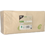 PAPSTAR serviette cocktail, 240 x 240 mm, naturel