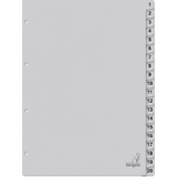 kangaro intercalaire carton ECO, chiffres 1-20, 20 pices