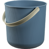 NHG seau de rangement AKITA, 10 litres, bleu / beige clair