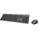 hama desktop Set "KMW-700", kabellos, anthrazit/schwarz