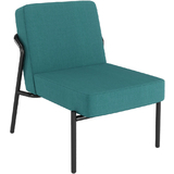 PAPERFLOW fauteuil visiteur medso KLASSIK S, tissu, bleu