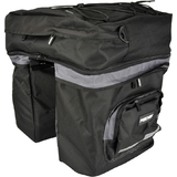 FISCHER sacoche pour porte-bages de vlo, 3 sacs, noir