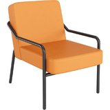 PAPERFLOW fauteuil visiteur medso KLASSIK M, simili-cuir