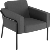 PAPERFLOW fauteuil visiteur medso KLASSIK l tissu anthracite