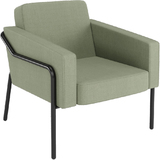 PAPERFLOW fauteuil visiteur medso KLASSIK L, tissu, vert