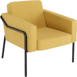 PAPERFLOW fauteuil visiteur medso KLASSIK L, tissu, jaune