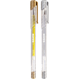 Kores stylo roller  encre gel "K11 Metallic", blister de 2