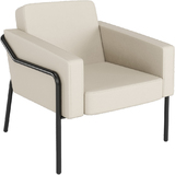 PAPERFLOW fauteuil visiteur medso KLASSIK L, simili-cuir
