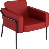 PAPERFLOW fauteuil visiteur medso KLASSIK L, simili-cuir