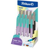 Pelikan twist Stylo plume Color Blocking, prsentoir