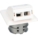 DIGITUS ftth Glasfaser Unterputz-Wandanschlussdose, wei