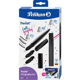 Pelikan twist Stylo plume de calligraphie, kit