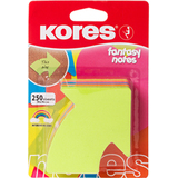 Kores bloc-note adhsif "Flche", 70 x 70 mm, uni