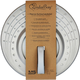 Linden berg Couvercle anti-projections, rond, 315 mm, gris