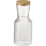 APS carafe en verre LINES, 0,5 litre, transparent