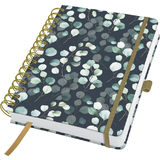 sigel carnet  spirale Jolie inspire "Eucalyptus Night", A5