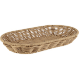 APS corbeille  pain COVE, ovale, 280 x 160 mm, beige