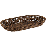 APS corbeille  pain COVE, ovale, 280 x 160 mm, marron