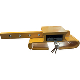 IWH cadenas pour container, 220-410 mm, jaune
